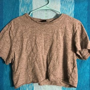 H&M SELF CROPPED TSHIRT